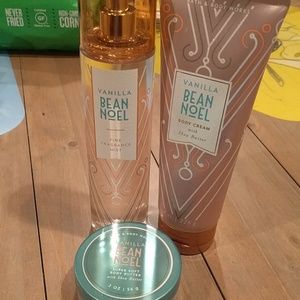Bath and body works vanilla bean noel set